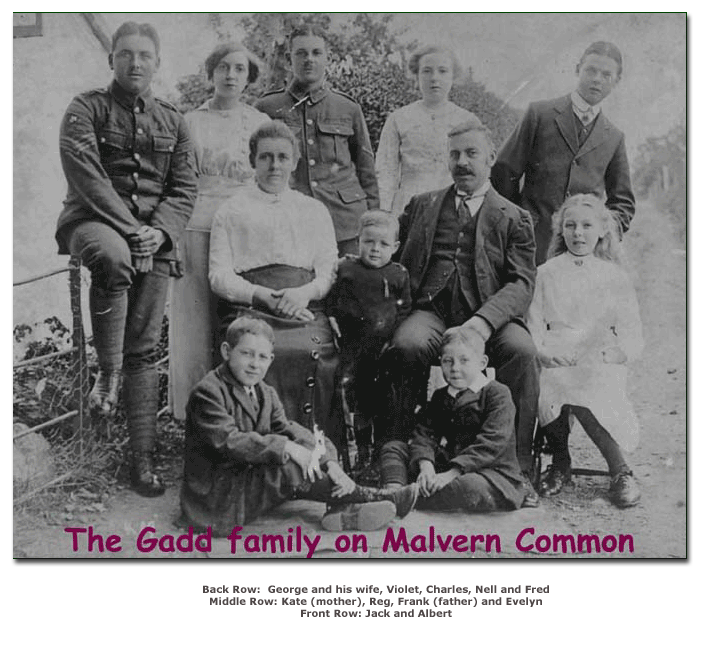 The Gadd Family on Malvern Common