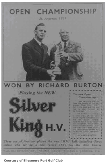 Open Championship, St. Andrews won by Richard Burton