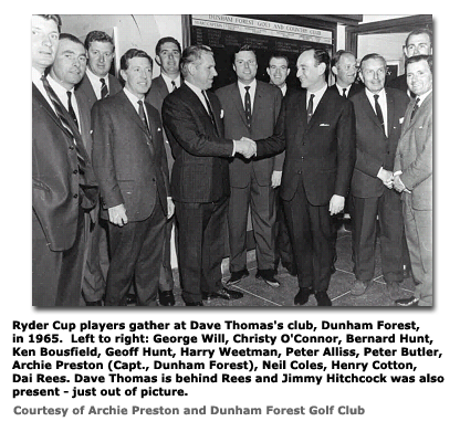 Ryder Cup Team 1965