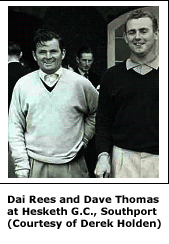 Dai Rees and Dave Thomas at Hesketh