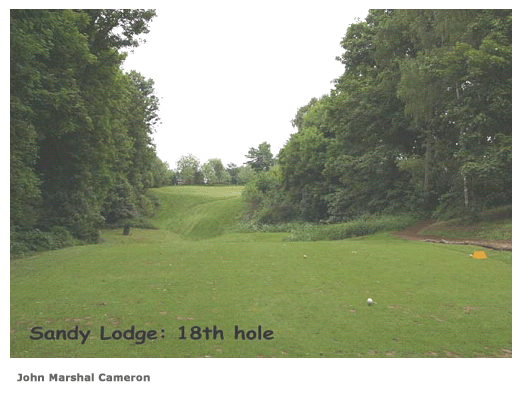 Sandy Lodge: 18th Hole